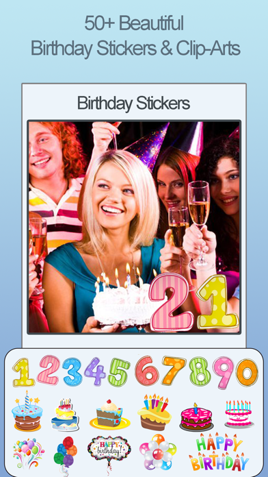 Happy Birthday Photo Frames FX screenshot 2