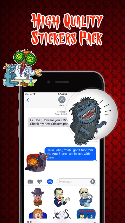 Halloween Legends Stickers !