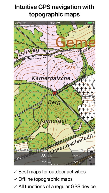 Topo GPS Netherlands