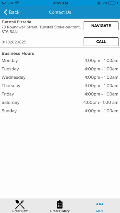 How to cancel & delete Tunstall PIzzeria from iphone & ipad 4