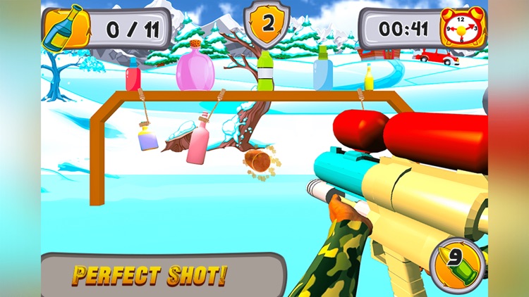 Kids Bottle Shooting