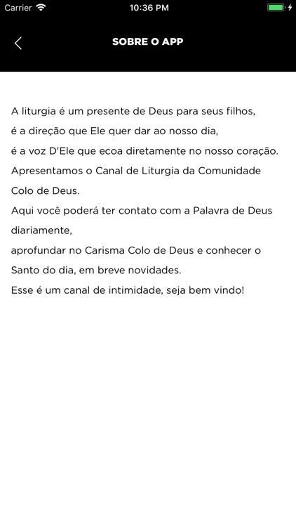 Liturgia Colo de Deus screenshot-9