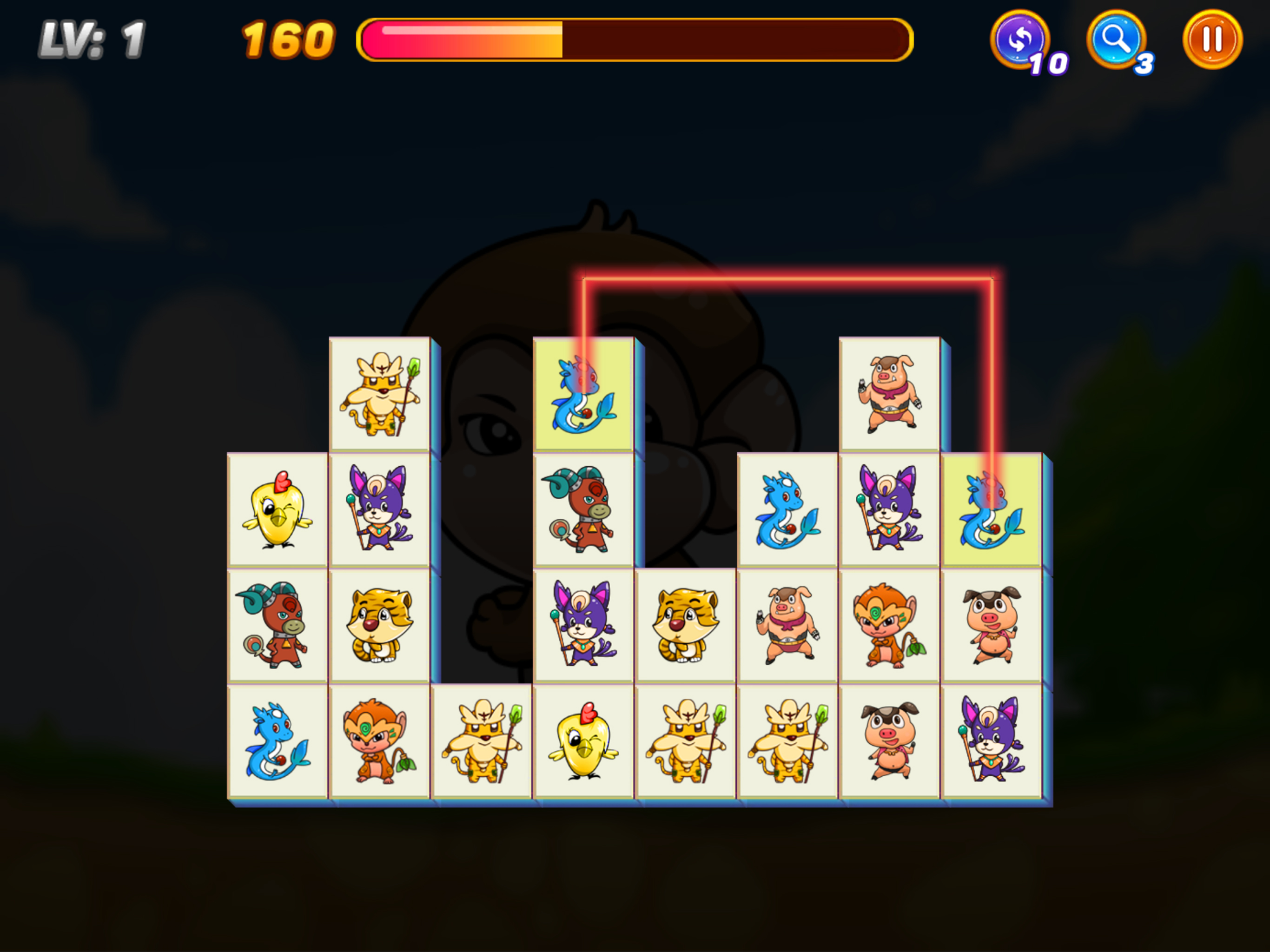 Connect Animals Lunar Zodiac