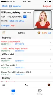 exscribe mobile ehr iphone screenshot 3