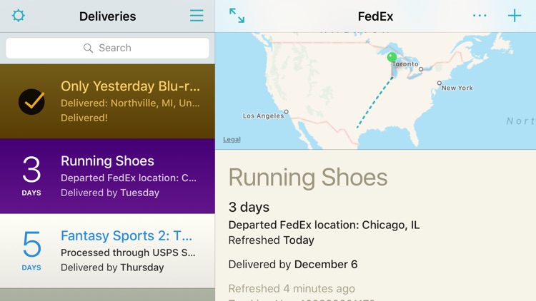 Deliveries: a package tracker screenshot-3