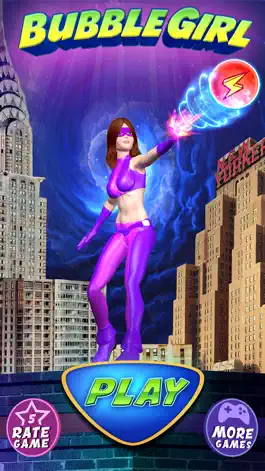 Game screenshot Bubble Girl Superhero apk