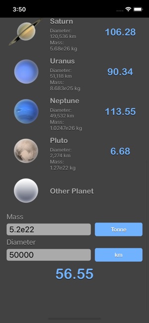 Weight on Other Planets Conv(圖2)-速報App