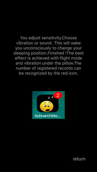 SchnarchStopper Ruhiger Schlaf screenshot 2