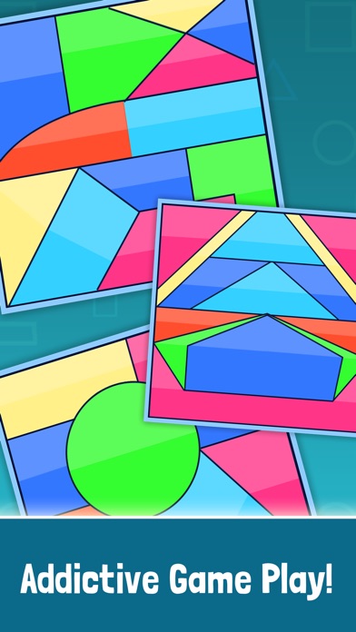 Tangram Curved Puzzle Game screenshot 4