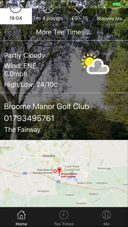 Broome Manor Golf Tee Times