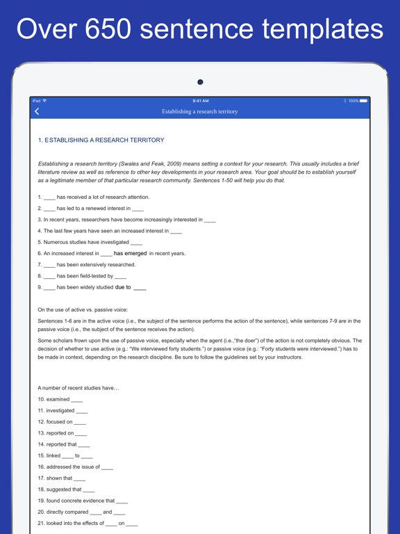Screenshot #5 pour Mastering Academic Writing