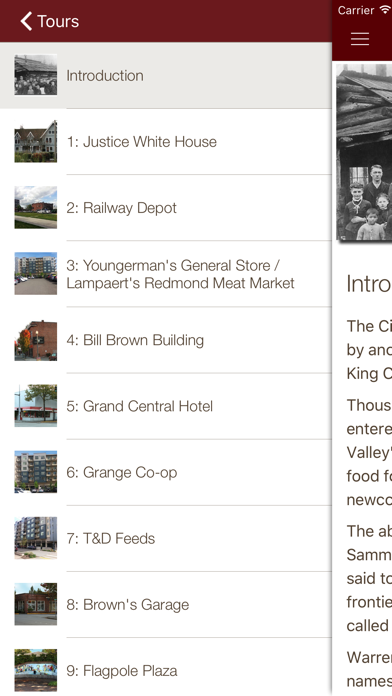 How to cancel & delete Redmond Walking Tour: Steps in Time from iphone & ipad 3