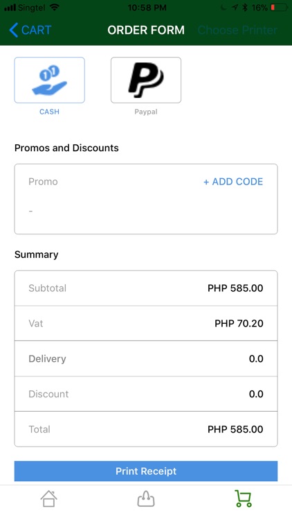 Ordertaker Mobile POS