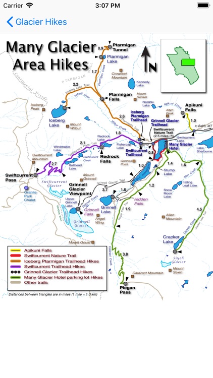 Hiking Glacier N. P.