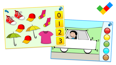 Screenshot #3 pour Les Maths, de 3 à 5 ans