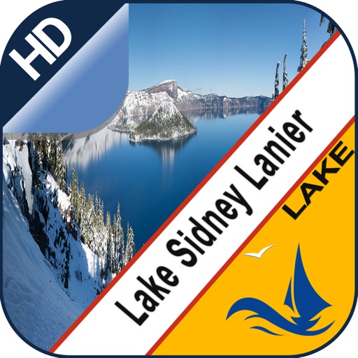 Lake Sidney Lanier gps offline chart for boaters icon