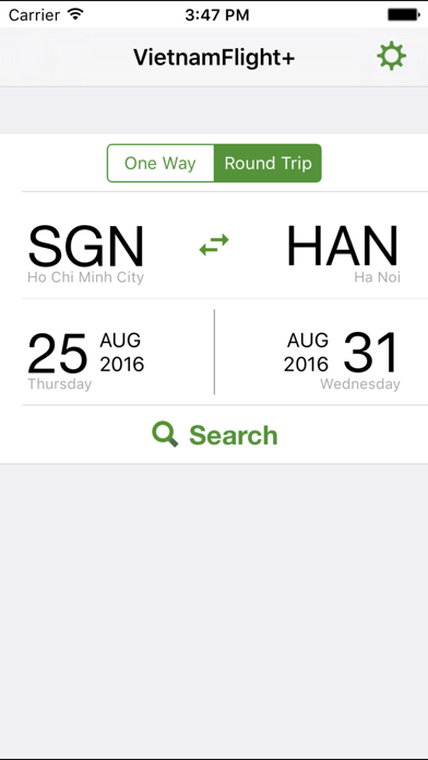 Screenshot #1 pour Vietnam Flight Lite