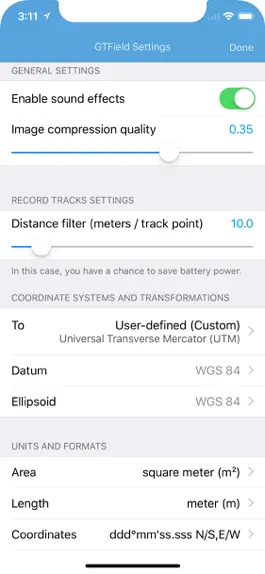 Game screenshot GTField GPS & Data collection hack