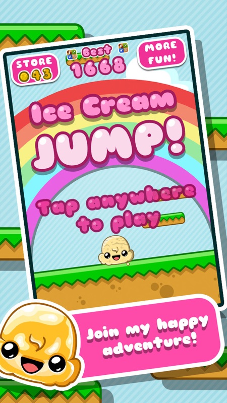 Ice Cream Jump screenshot 1