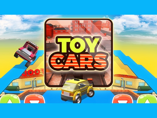 Игрушечные машинки на iPad