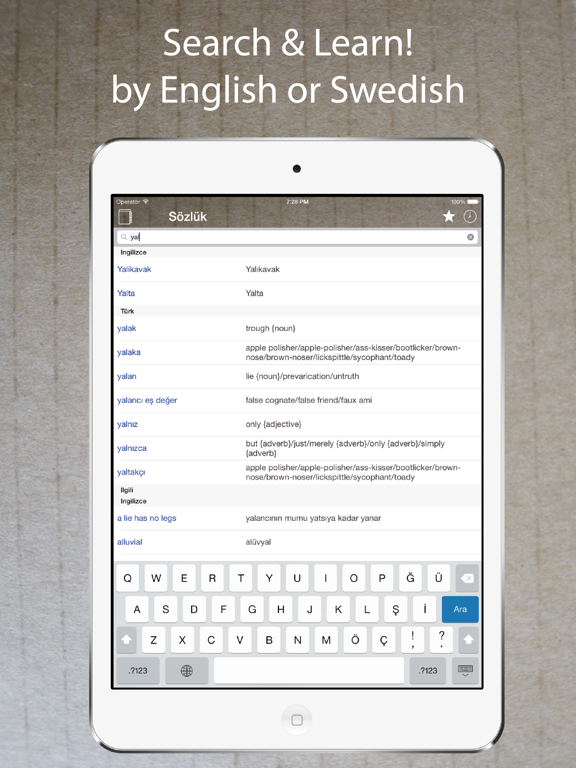Screenshot #4 pour Swedish English Dictionary Pro
