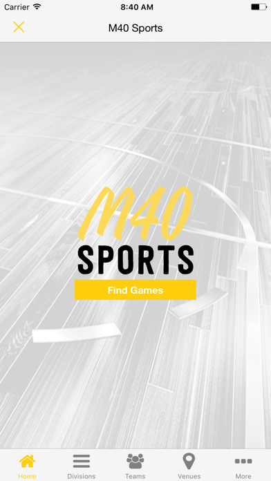 Screenshot #3 pour M40 Sports