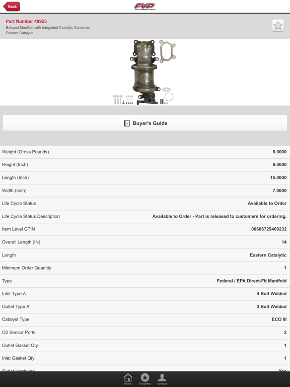 Screenshot #6 pour FVP Catalytic Converters