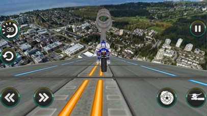 Superhero Bike Stunt Games 3D screenshot 4