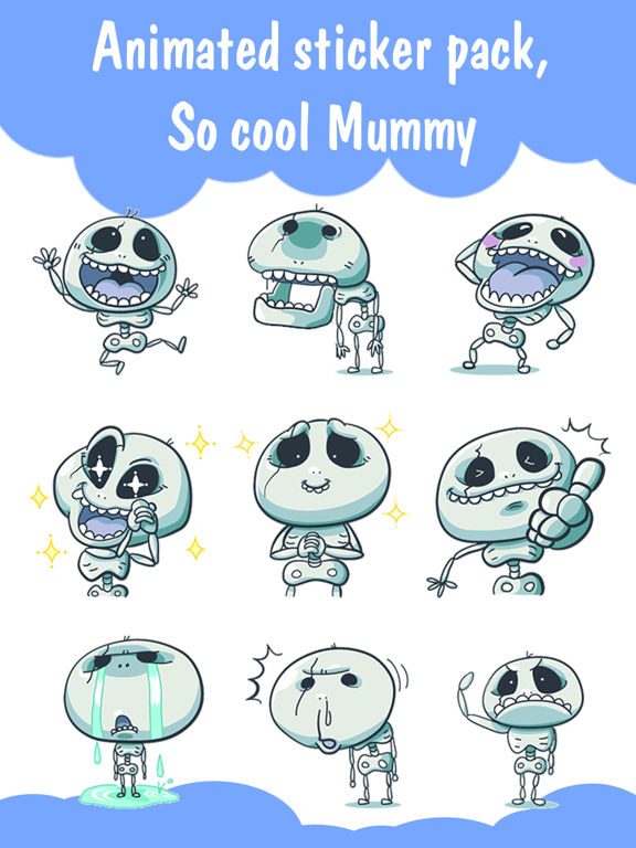 Screenshot #4 pour Funniest Mummy Animate Sticker