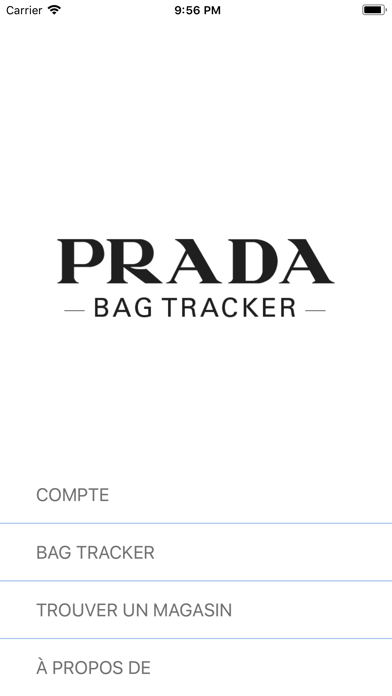 Screenshot #1 pour Bag Tracker