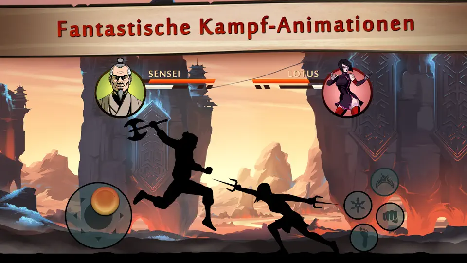 Screenshot von Shadow Fight 2 Special Edition auf dem iPhone 3