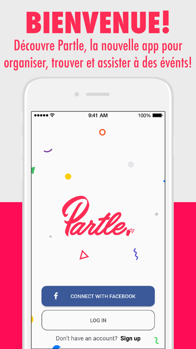 Screenshot #1 pour Partle: Organise un événement