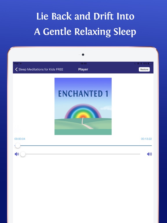 Screenshot #4 for Sleep Meditations for Kids