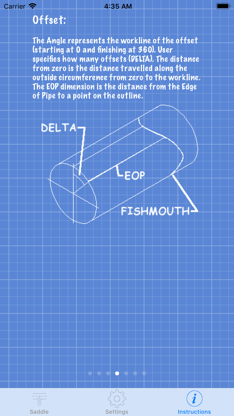Pipe Saddle Layout Calculator screenshot 5
