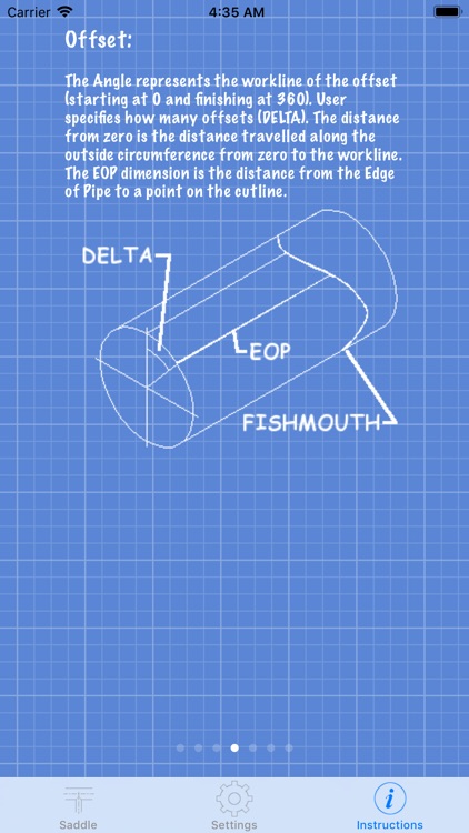 Pipe Saddle Layout Calculator screenshot-4