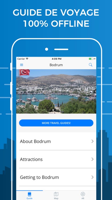 Screenshot #1 pour Bodrum Guide Voyage avec Offline Maps