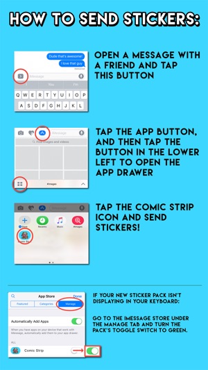 Comic Strip Stickers(圖4)-速報App