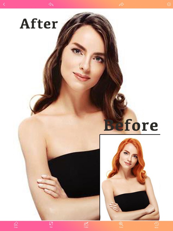 Screenshot #4 pour Hair Color Changer New