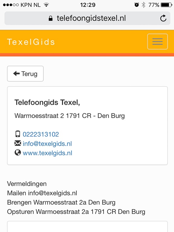 Screenshot #6 pour Texelgids