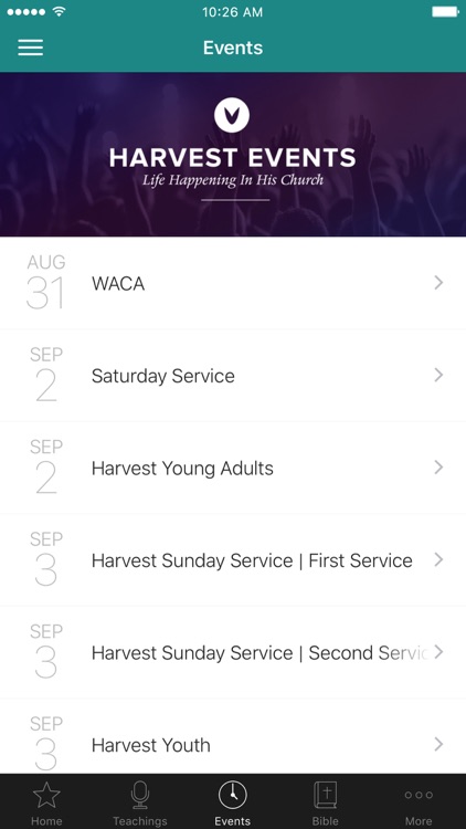 Harvest Fellowship App