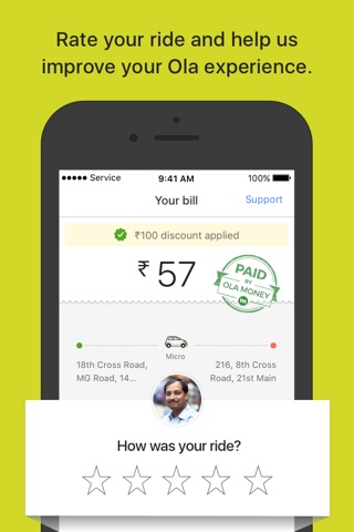 Ola Cabs screenshot 4