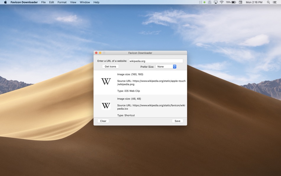 Favicon Downloader - 1.0 - (macOS)
