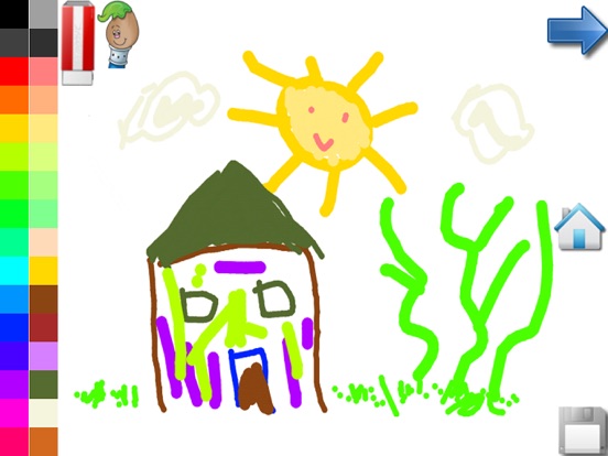 Coloring Shapes for Toddlers ! iPad screenshot