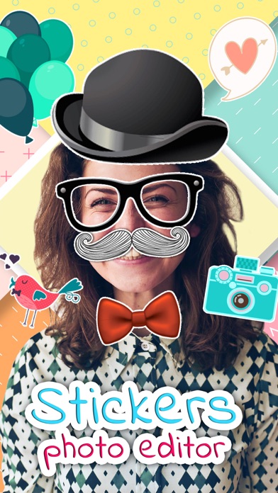 Screenshot #1 pour Stickers - Cabine face caméra