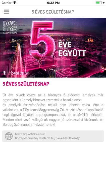 T-Systems 5th Birthday