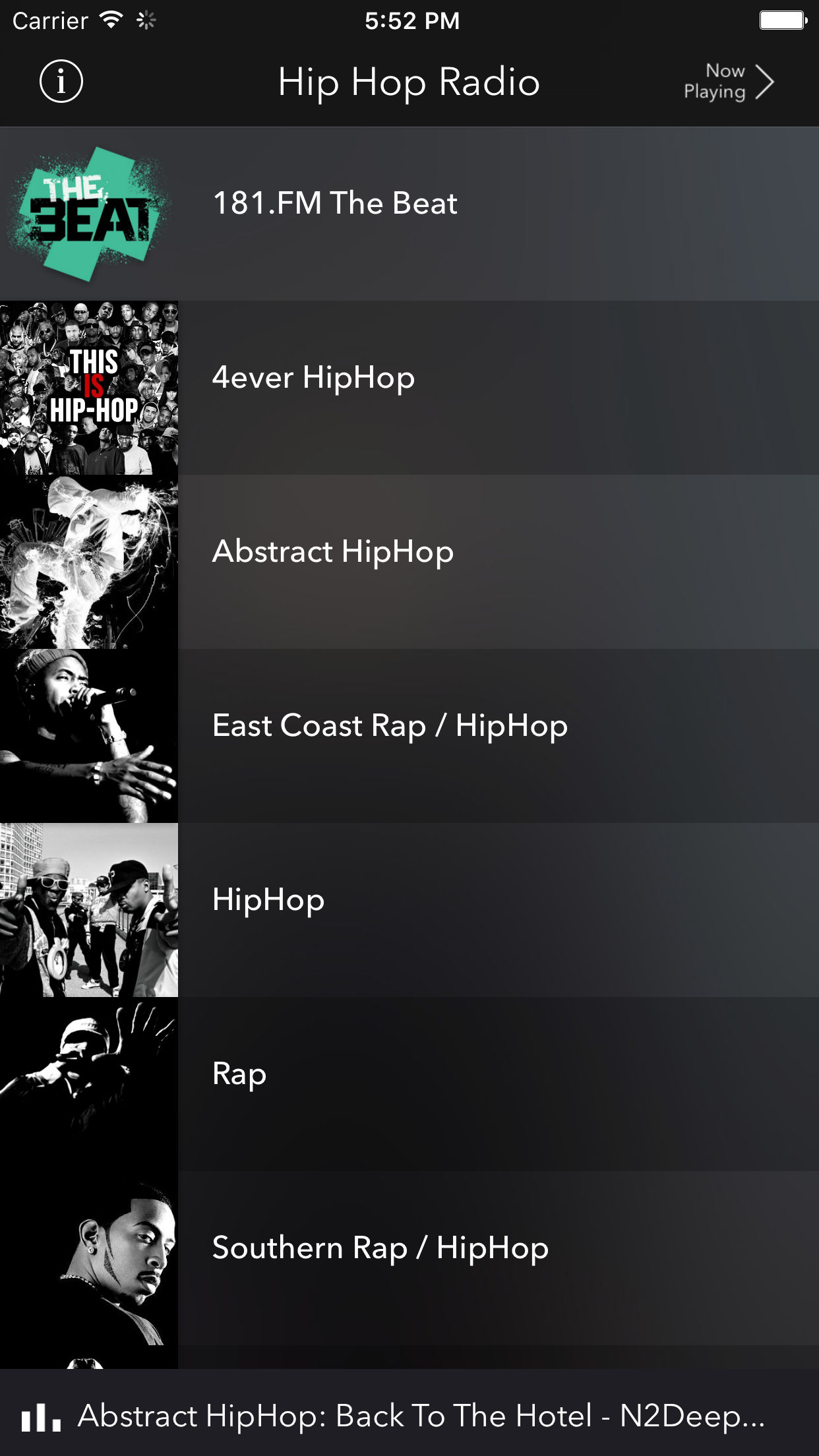 Hip Hop Music Radio screenshot 2