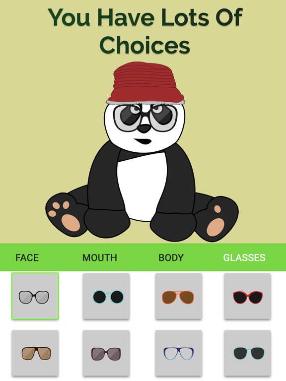 Screenshot #6 pour Panda Emoji: Faites des autocollants Panda et Moji