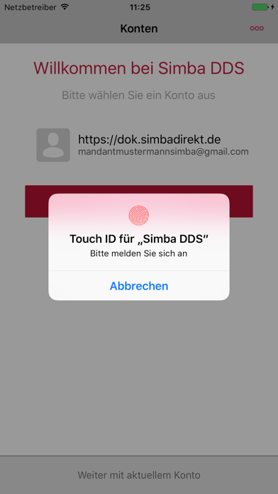 Screenshot #1 pour Simba Datendrehscheibe