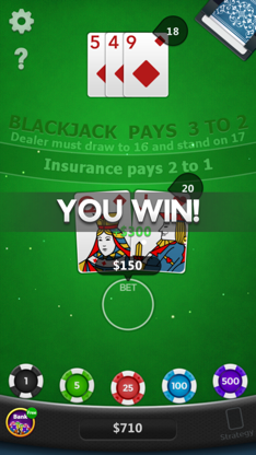 Blackjack ◇ screenshot 6