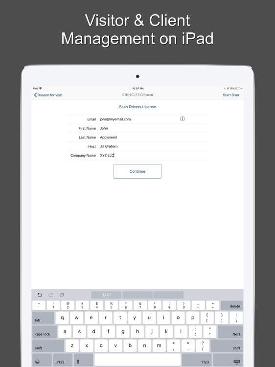CONCIERGEpad · Business